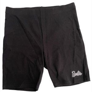 Forever 21 Plus WM Barbie Sweatshorts in Black SZ 1X